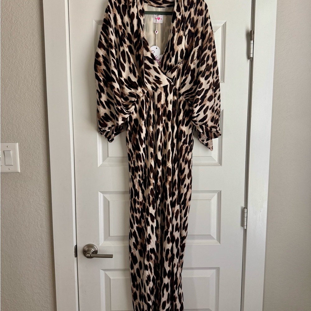 Buddy Love Leopard Print Dress - Picture 3 of 4